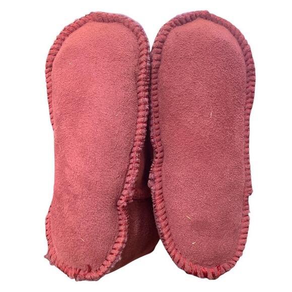 Ugg Baby Ugg Boots‎ Velcro Premium Double Face sheepskin Leather - Picture 3 of 4